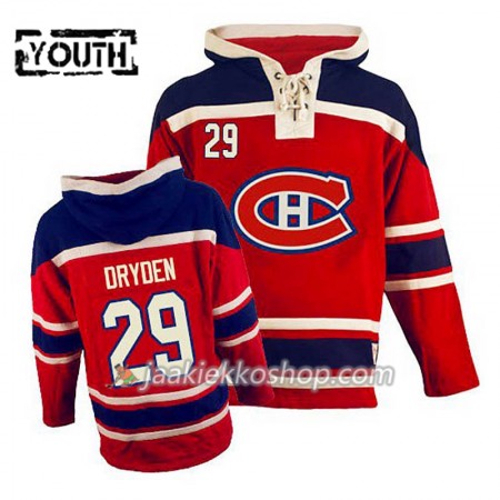 Lapsille NHL Montreal Canadiens Ken Dryden 29 Punainen Sawyer Hooded Sweatshirt Lapsille NHL Montreal Canadiens Ken Dryden 29 Punainen Sawyer Hooded Sweatshirt